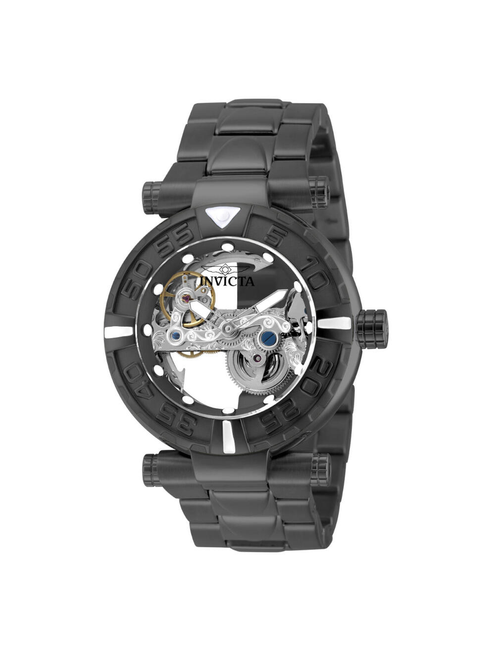 Invicta Subaqua Nebula Automatic Men's Watch w/ Skeleton Dial - 47mm, Black